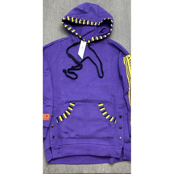 Los Angeles Lakers Sweater Women S Perfectly Oversized Team Pullover Hoodie - Picture 3 of 11